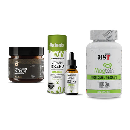 Calcium, Vitamin D & Magnesium: BioTech Aquamin Calcium + 2 weitere – alle enthaltenen Artikel