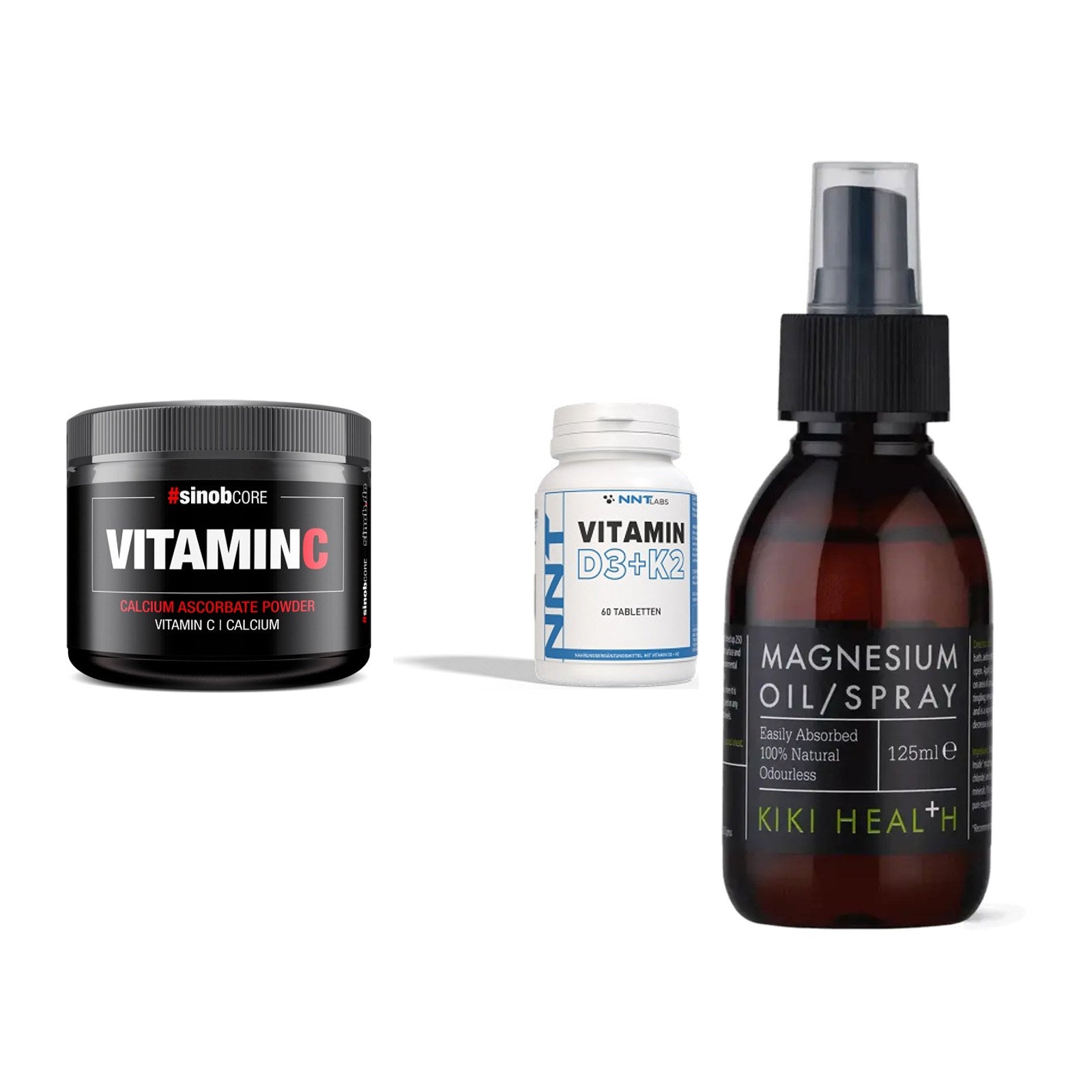 Calcium, Vitamin D & Magnesium: Sinob Vitamin C Calcium + 2 weitere – alle enthaltenen Artikel