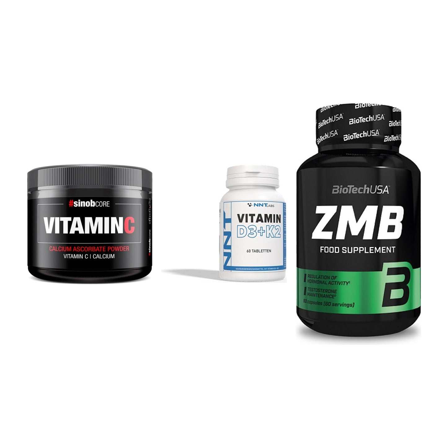 Calcium, Vitamin D & Magnesium: Sinob Vitamin C Calcium + 2 weitere – alle enthaltenen Artikel