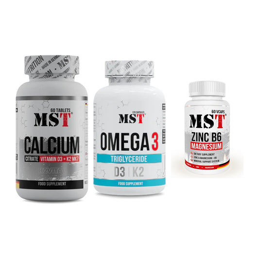 Calcium, Vitamin D & Magnesium: MST Calcium Citrate D3 + 2 weitere – alle enthaltenen Artikel