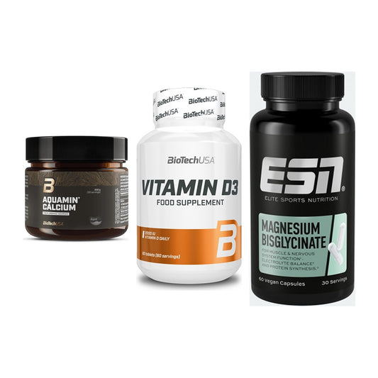 Calcium, Vitamin D & Magnesium: BioTech Aquamin Calcium + 2 weitere – alle enthaltenen Artikel