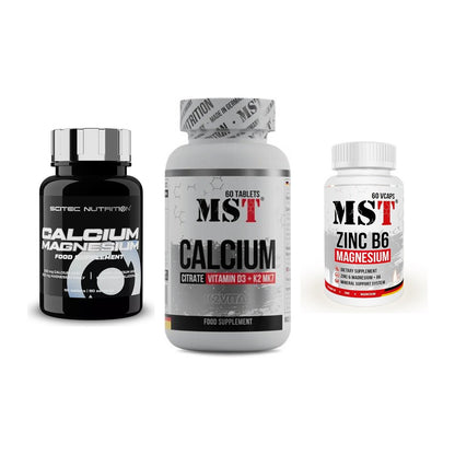 Calcium, Vitamin D & Magnesium: Scitec Calcium Magnesium + 2 weitere – alle enthaltenen Artikel