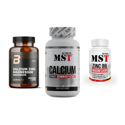 Calcium, Vitamin D & Magnesium: BioTech Calcium Zinc + 2 weitere – alle enthaltenen Artikel