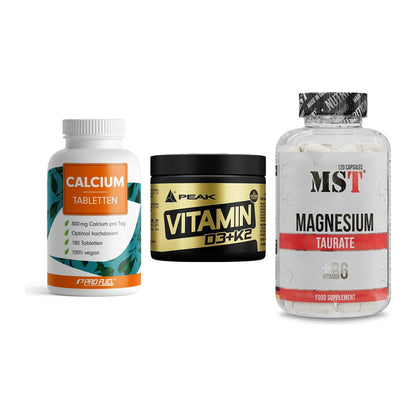 Calcium, Vitamin D & Magnesium: ProFuel Calcium + 2 weitere – alle enthaltenen Artikel