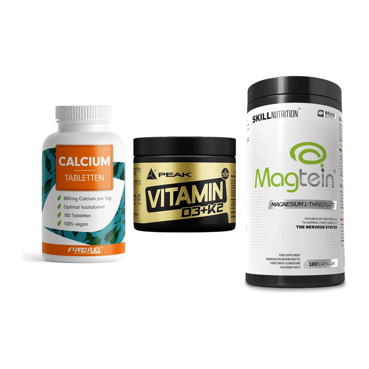 Calcium, Vitamin D & Magnesium: ProFuel Calcium + 2 weitere – alle enthaltenen Artikel