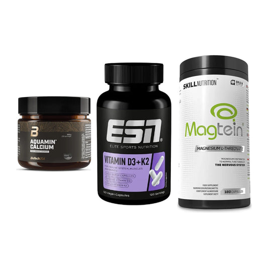 Calcium, Vitamin D & Magnesium: BioTech Aquamin Calcium + 2 weitere – alle enthaltenen Artikel