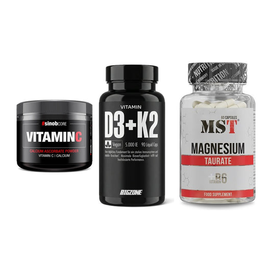 Calcium, Vitamin D & Magnesium: Sinob Vitamin C Calcium + 2 weitere – alle enthaltenen Artikel
