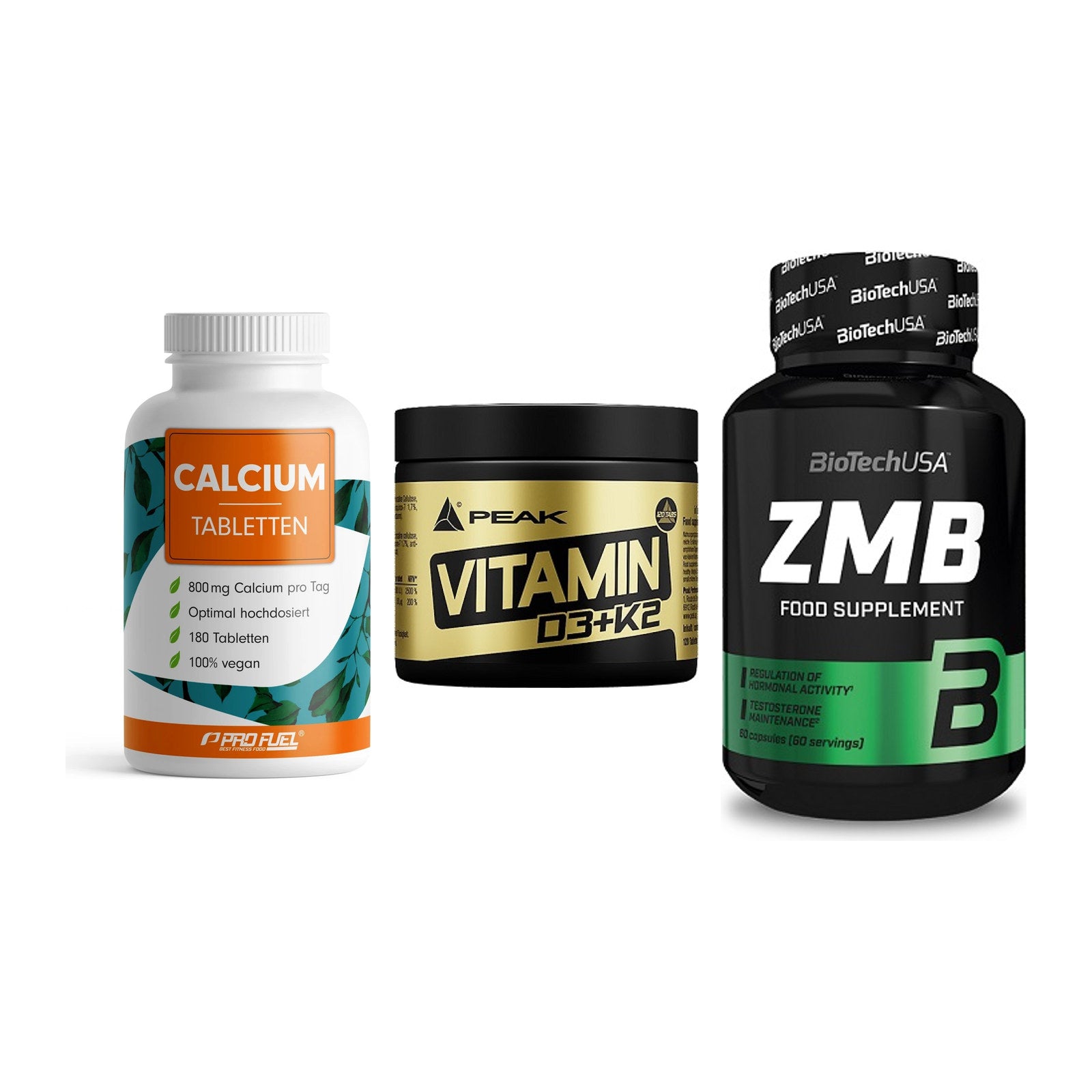Calcium, Vitamin D & Magnesium: ProFuel Calcium + 2 weitere – alle enthaltenen Artikel