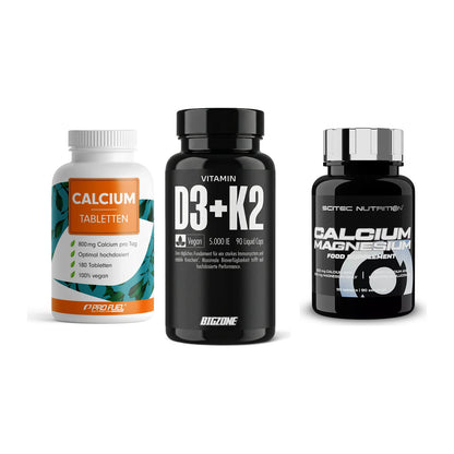 Calcium, Vitamin D & Magnesium: ProFuel Calcium + 2 weitere – alle enthaltenen Artikel