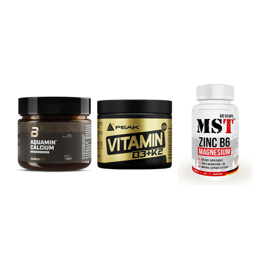 Calcium, Vitamin D & Magnesium: BioTech Aquamin Calcium + 2 weitere – alle enthaltenen Artikel