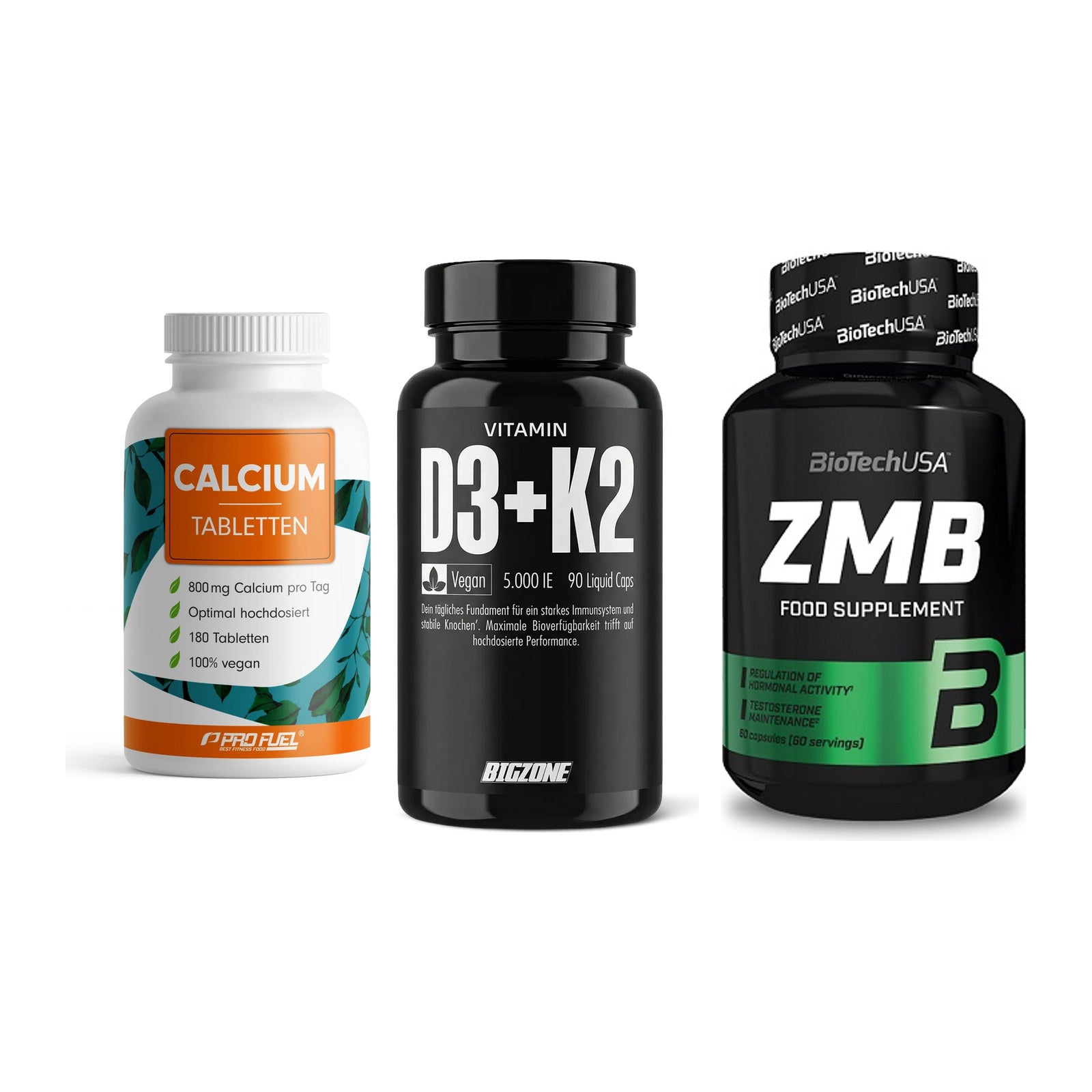Calcium, Vitamin D & Magnesium: ProFuel Calcium + 2 weitere – alle enthaltenen Artikel