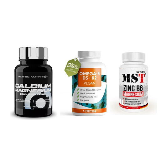 Calcium, Vitamin D & Magnesium: Scitec Calcium Magnesium + 2 weitere – alle enthaltenen Artikel