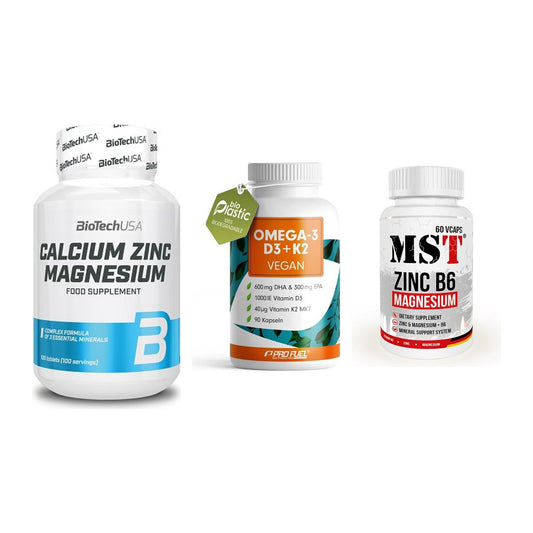 Calcium, Vitamin D & Magnesium: BioTech Calcium Zinc + 2 weitere – alle enthaltenen Artikel