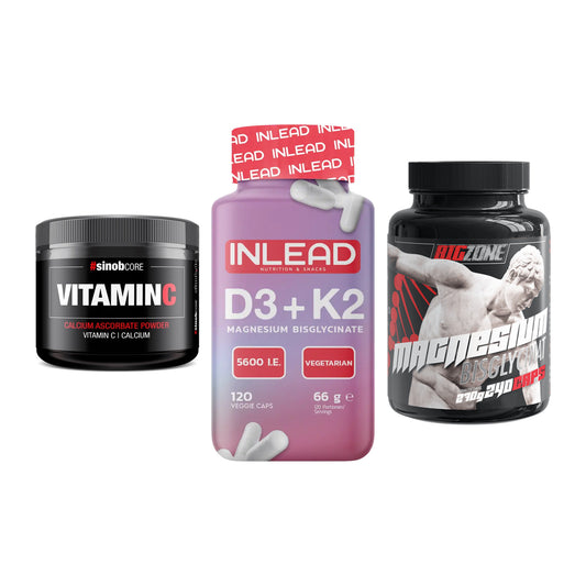Calcium, Vitamin D & Magnesium: Sinob Vitamin C Calcium + 2 weitere – alle enthaltenen Artikel