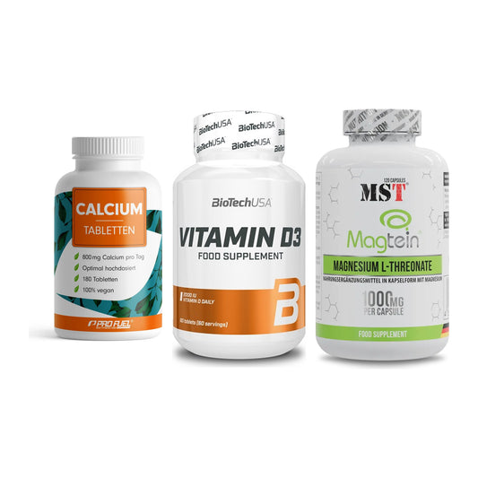 Calcium, Vitamin D & Magnesium: ProFuel Calcium + 2 weitere – alle enthaltenen Artikel