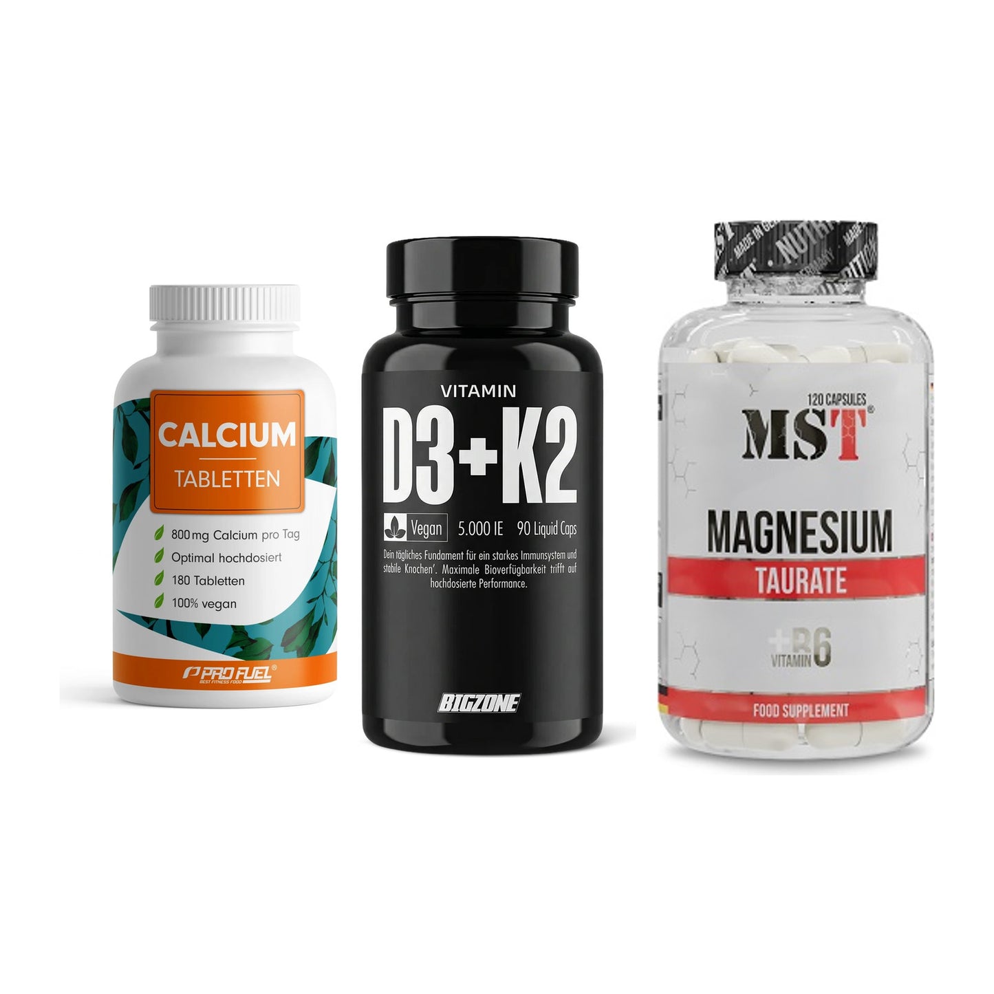 Calcium, Vitamin D & Magnesium: ProFuel Calcium + 2 weitere – alle enthaltenen Artikel