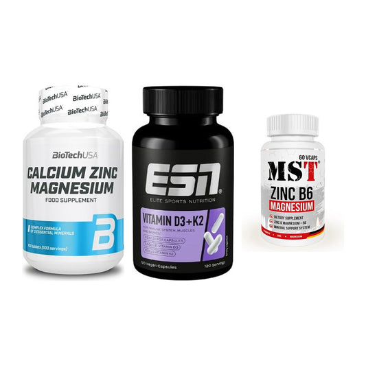 Calcium, Vitamin D & Magnesium: BioTech Calcium Zinc + 2 weitere – alle enthaltenen Artikel