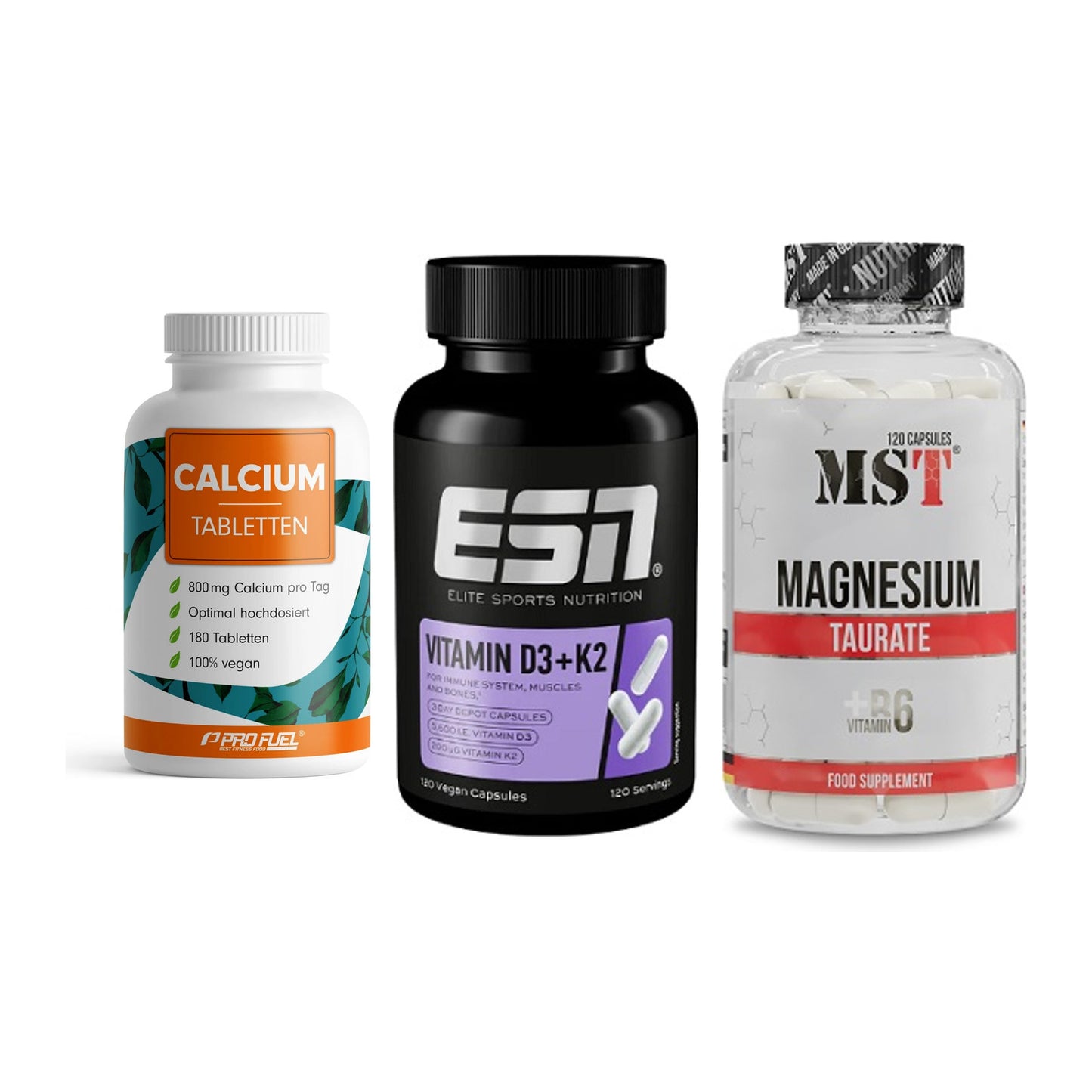 Calcium, Vitamin D & Magnesium: ProFuel Calcium + 2 weitere – alle enthaltenen Artikel