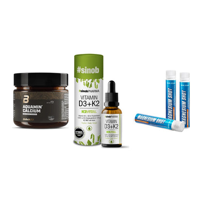 Calcium, Vitamin D & Magnesium: BioTech Aquamin Calcium + 2 weitere – alle enthaltenen Artikel