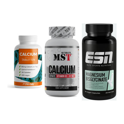 Calcium, Vitamin D & Magnesium: ProFuel Calcium + 2 weitere – alle enthaltenen Artikel