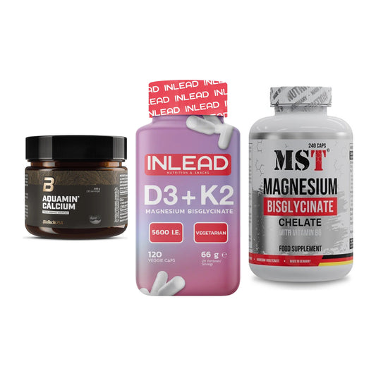 Calcium, Vitamin D & Magnesium: BioTech Aquamin Calcium + 2 weitere – alle enthaltenen Artikel