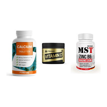 Calcium, Vitamin D & Magnesium: ProFuel Calcium + 2 weitere – alle enthaltenen Artikel