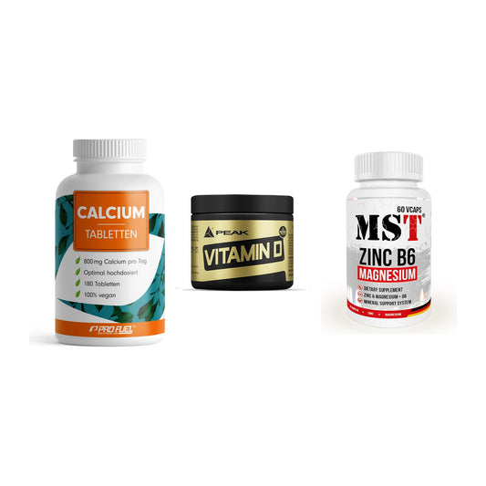 Calcium, Vitamin D & Magnesium: ProFuel Calcium + 2 weitere – alle enthaltenen Artikel