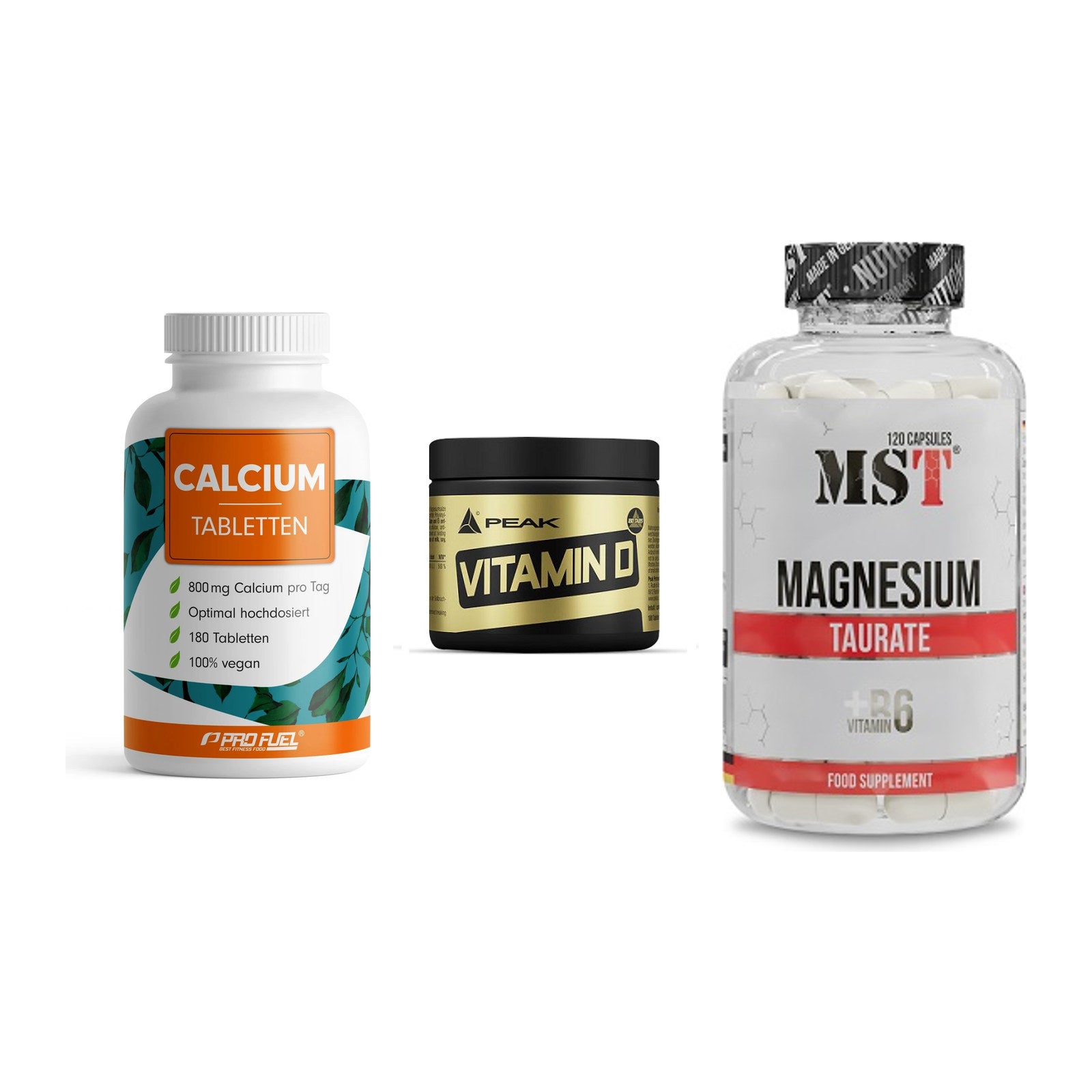 Calcium, Vitamin D & Magnesium: ProFuel Calcium + 2 weitere – alle enthaltenen Artikel