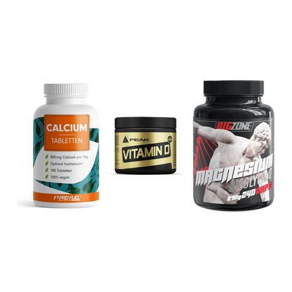 Calcium, Vitamin D & Magnesium: ProFuel Calcium + 2 weitere – alle enthaltenen Artikel