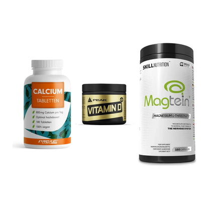 Calcium, Vitamin D & Magnesium: ProFuel Calcium + 2 weitere – alle enthaltenen Artikel