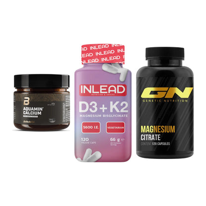 Calcium, Vitamin D & Magnesium: BioTech Aquamin Calcium + 2 weitere – alle enthaltenen Artikel