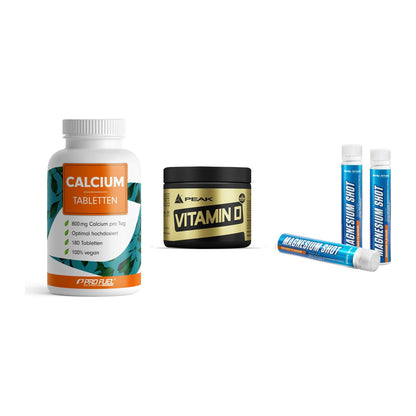 Calcium, Vitamin D & Magnesium: ProFuel Calcium + 2 weitere – alle enthaltenen Artikel