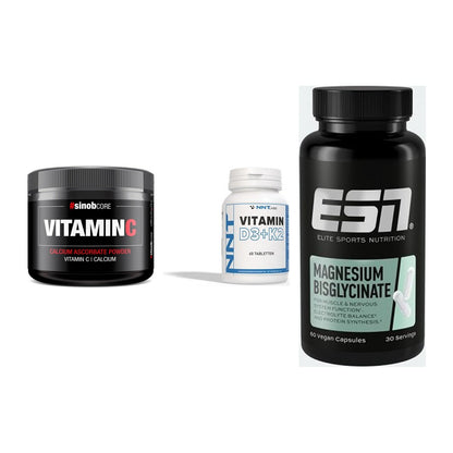 Calcium, Vitamin D & Magnesium: Sinob Vitamin C Calcium + 2 weitere – alle enthaltenen Artikel