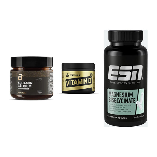Calcium, Vitamin D & Magnesium: BioTech Aquamin Calcium + 2 weitere – alle enthaltenen Artikel