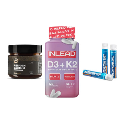 Calcium, Vitamin D & Magnesium: BioTech Aquamin Calcium + 2 weitere – alle enthaltenen Artikel