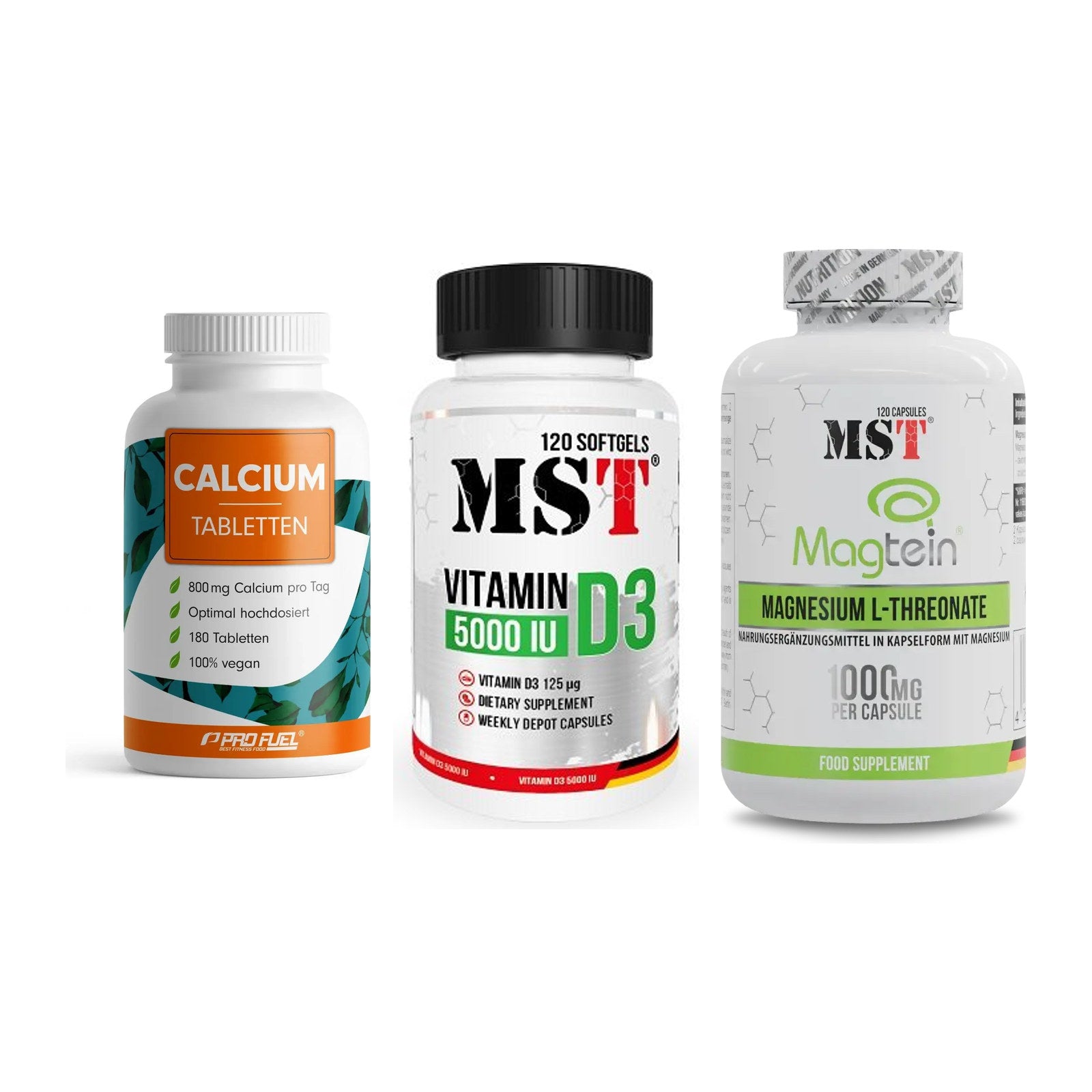 Calcium, Vitamin D & Magnesium: ProFuel Calcium + 2 weitere – alle enthaltenen Artikel