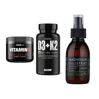 Calcium, Vitamin D & Magnesium: Sinob Vitamin C Calcium + 2 weitere – alle enthaltenen Artikel