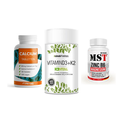 Calcium, Vitamin D & Magnesium: ProFuel Calcium + 2 weitere – alle enthaltenen Artikel