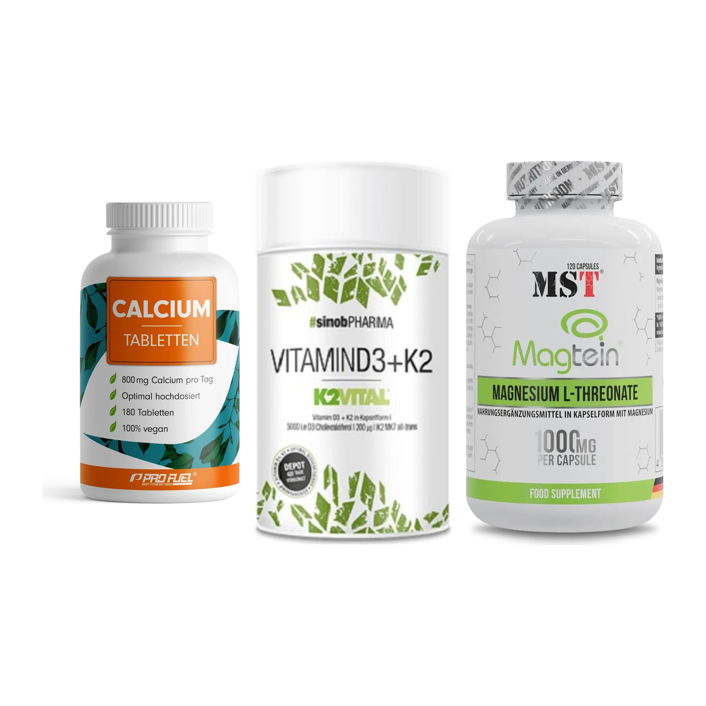 Calcium, Vitamin D & Magnesium: ProFuel Calcium + 2 weitere – alle enthaltenen Artikel
