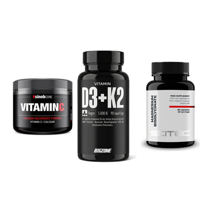 Calcium, Vitamin D & Magnesium: Sinob Vitamin C Calcium + 2 weitere – alle enthaltenen Artikel