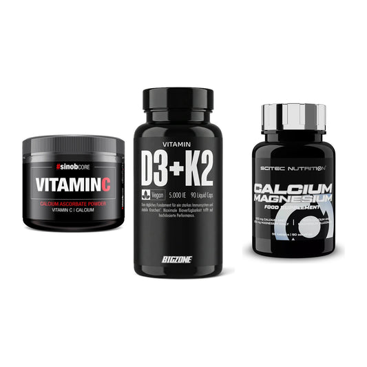 Calcium, Vitamin D & Magnesium: Sinob Vitamin C Calcium + 2 weitere – alle enthaltenen Artikel
