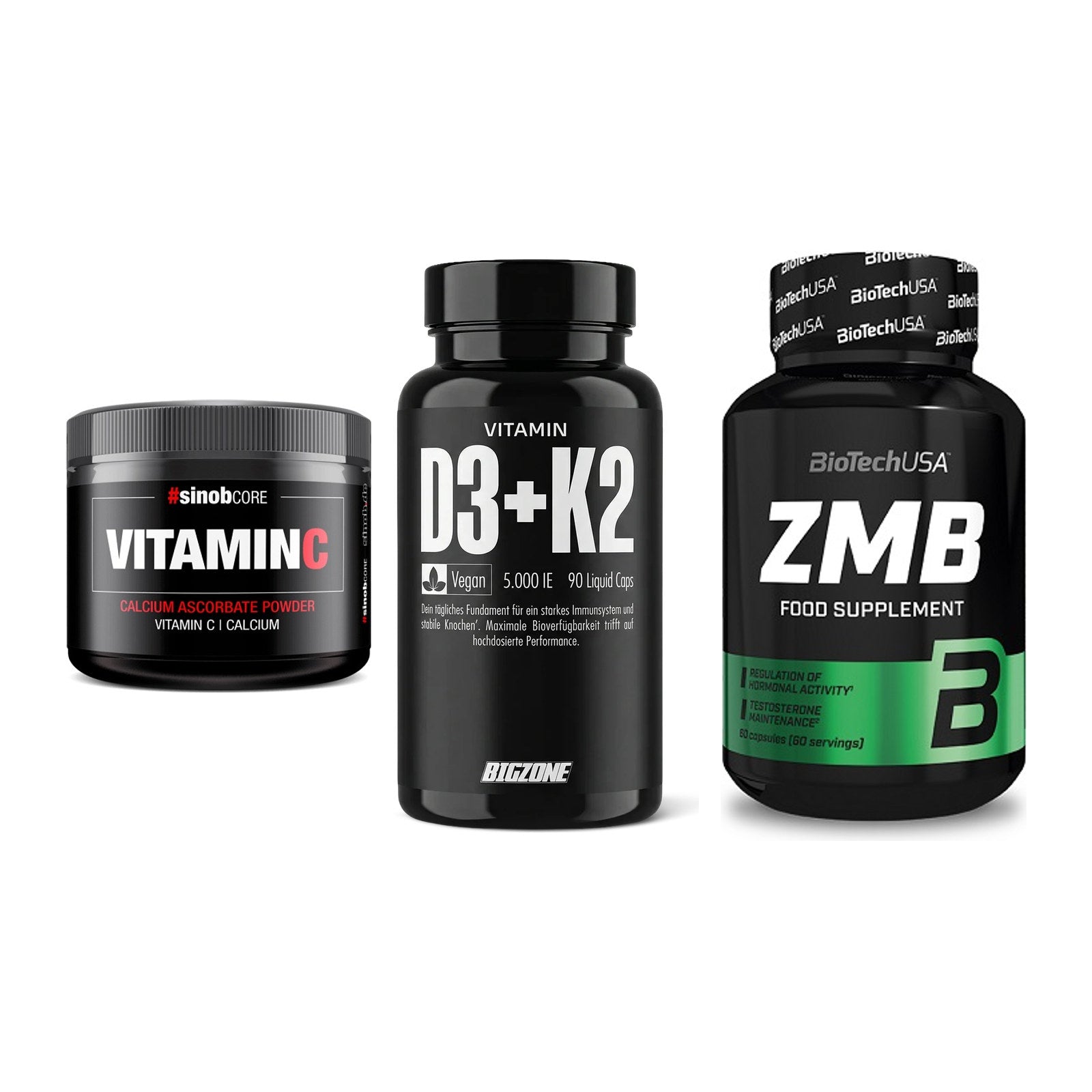Calcium, Vitamin D & Magnesium: Sinob Vitamin C Calcium + 2 weitere – alle enthaltenen Artikel