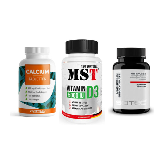 Calcium, Vitamin D & Magnesium: ProFuel Calcium + 2 weitere – alle enthaltenen Artikel