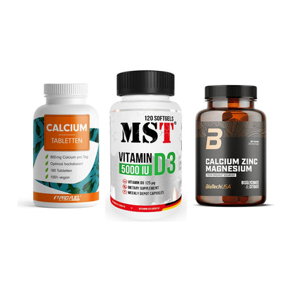 Calcium, Vitamin D & Magnesium: ProFuel Calcium + 2 weitere – alle enthaltenen Artikel