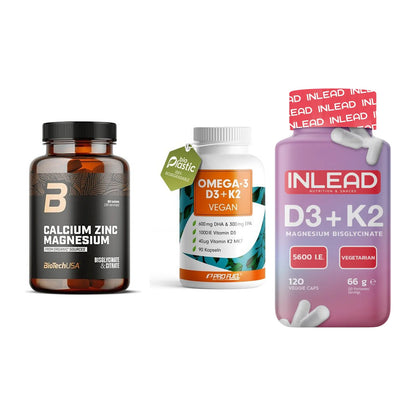 Calcium, Vitamin D & Magnesium: BioTech Calcium Zinc + 2 weitere – alle enthaltenen Artikel