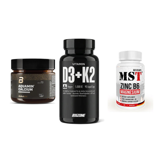 Calcium, Vitamin D & Magnesium: BioTech Aquamin Calcium + 2 weitere – alle enthaltenen Artikel