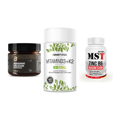 Calcium, Vitamin D & Magnesium: BioTech Aquamin Calcium + 2 weitere – alle enthaltenen Artikel