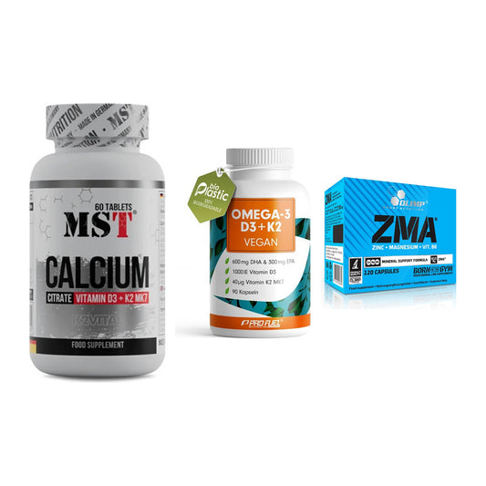 Calcium, Vitamin D & Magnesium: MST Calcium Citrate D3 + 2 weitere – alle enthaltenen Artikel