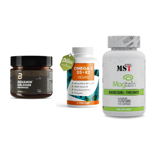 Calcium, Vitamin D & Magnesium: BioTech Aquamin Calcium + 2 weitere – alle enthaltenen Artikel