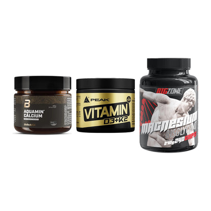 Calcium, Vitamin D & Magnesium: BioTech Aquamin Calcium + 2 weitere – alle enthaltenen Artikel